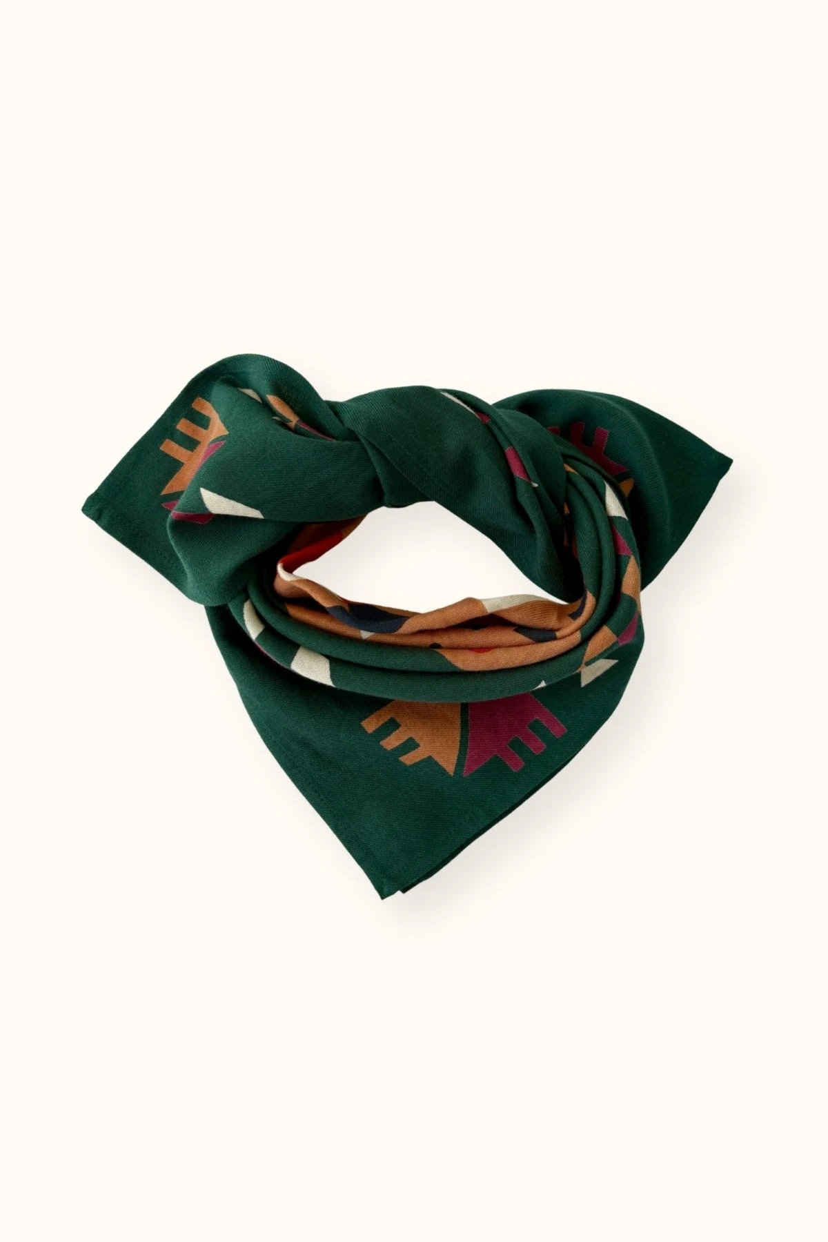 Small Foulard Manika “Rajah” – Forest