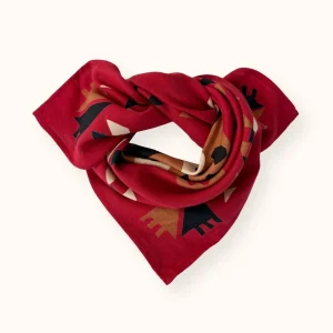 Small Foulard Manika “Rajah” – Fire