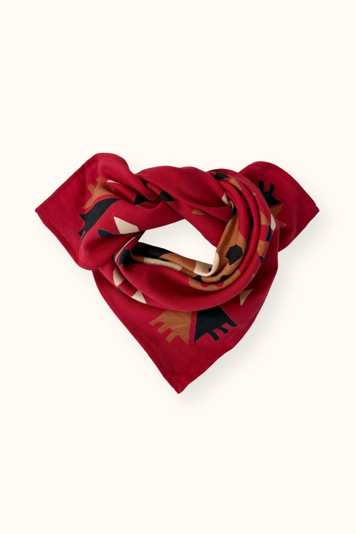 Small Foulard Manika “Rajah” – Fire