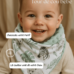 Créez le Snood tour de cou de votre enfant