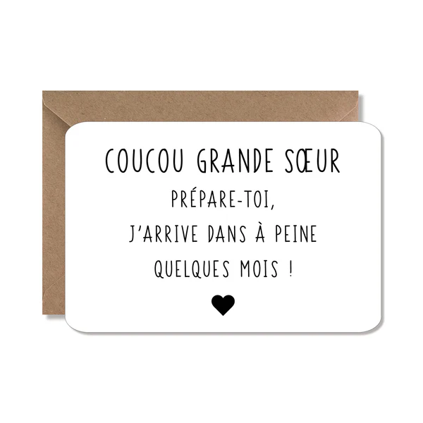 Annonce carte soeur/frère – Image 3