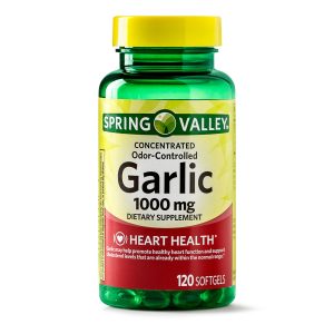 SPRING VALLEY Garlic 1000 mg Boite de 120