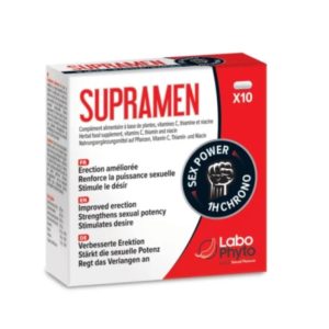 SUPRAMEN Boite Erection Améliorée 10 Gélules