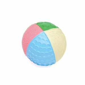 Balle de dentition texturée pastel