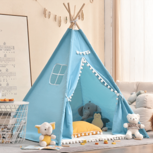 Tente tipi pour enfants Bleue