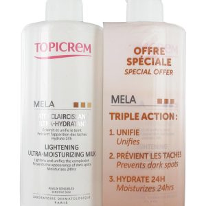 TOPICREM Duo Mela Lait Unifiant Ultra-Hydratant 500 ml