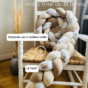 Créez votre tour de lit tressé 3 brins