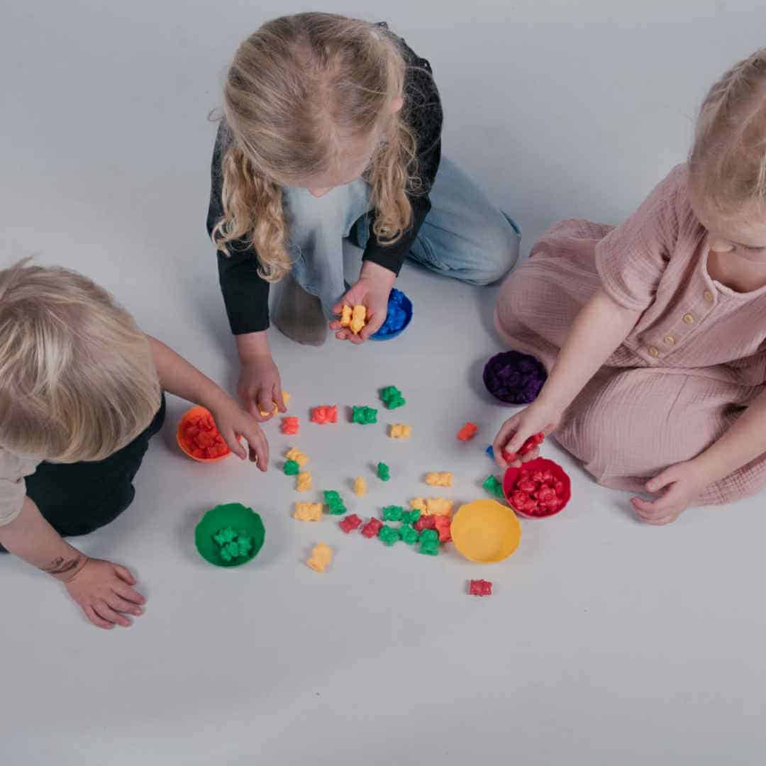 Tri de couleurs Baril de 90 oursons – Image 3