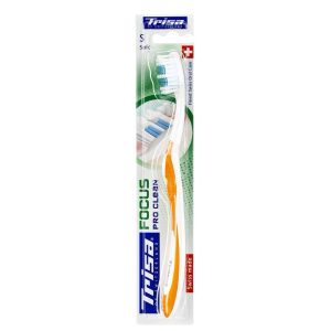 TRISA Brosse A Dents Souple Pro Clean Couleur Variable x1