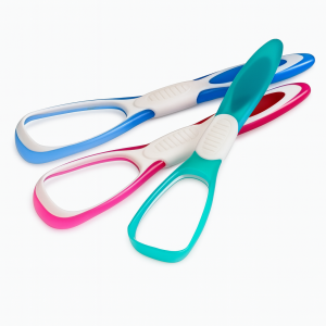 TRISA Gratte Langue Double Action 1 Pièce