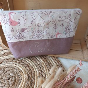 Trousse de toilette personnalisable