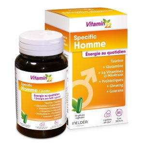 VITAMIN 22 ACTION SPECIFIQUE HOMME 60 GÉLULES