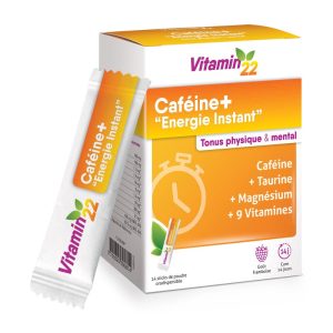 VITAMIN 22 CAFEINE + ENERGIE INSTANT 14 STICKS