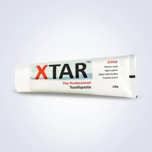 XTAR Pate Dentifrice Professionnel | Blanchit les Dents | Combat les Caries |Rafraichit l&rsquo;haleine 100g
